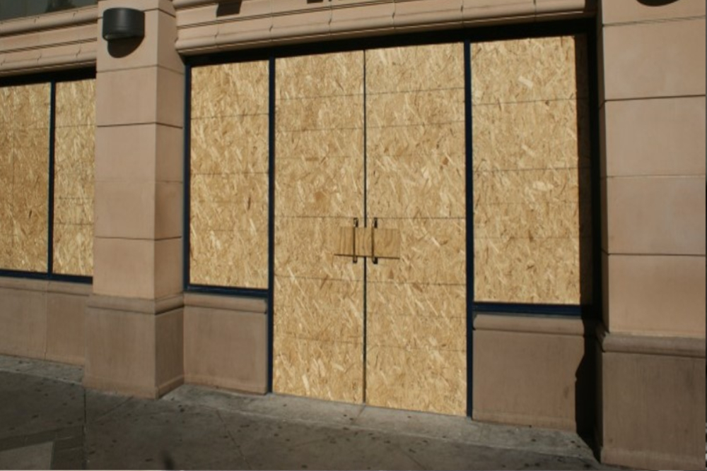 Boarding Up in Southgate, N14